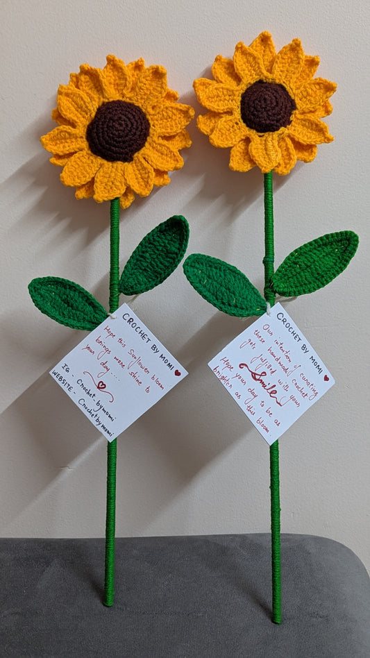 Crochet Double Sunflower 🌻 blooms